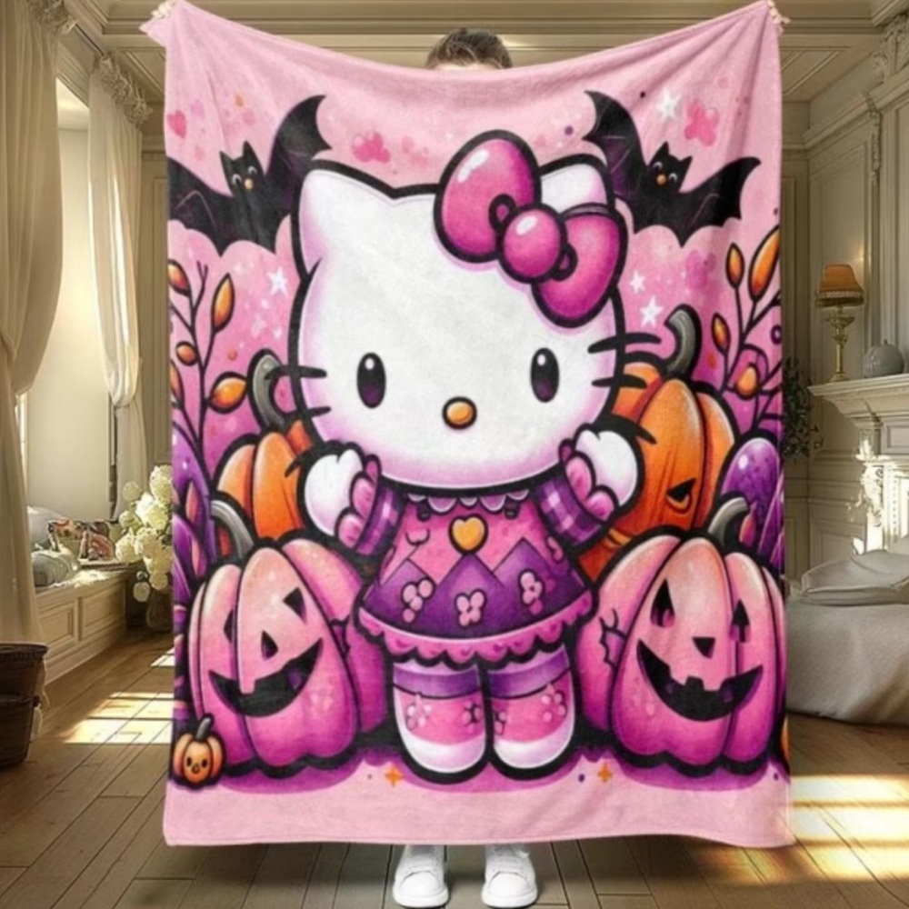 Blush fluffy blanket
